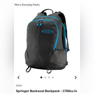 Keen Springer Backseat Pack in U-Black NWT